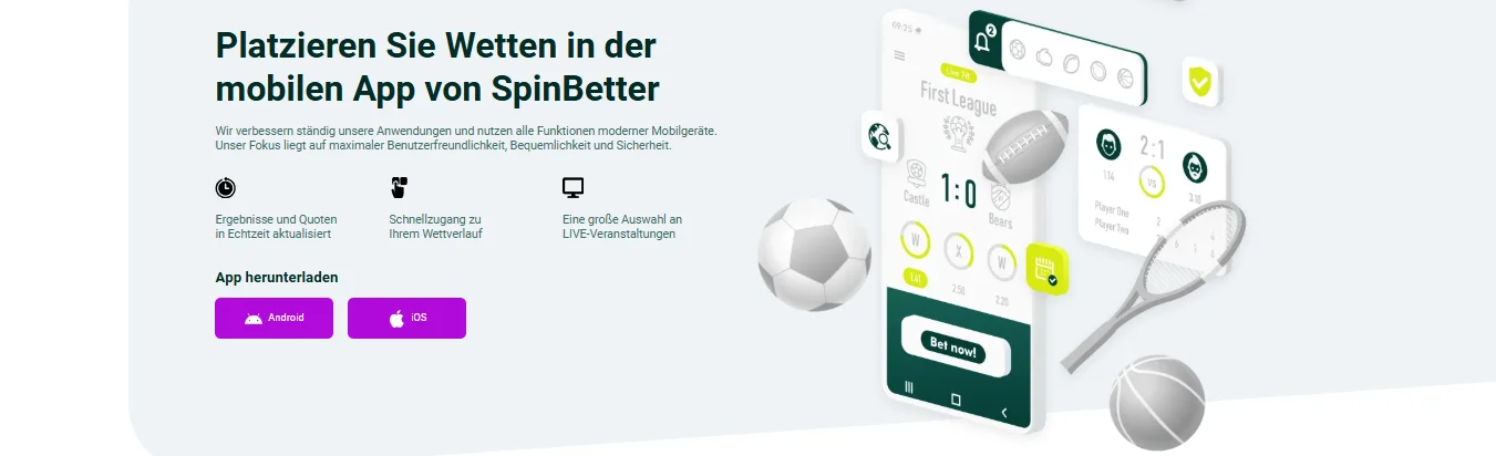 SpinBetter app